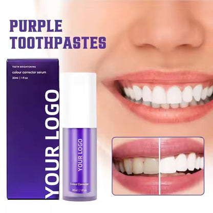 Pasta Dental Blanqueadora Morada 💜 Para una sonrisa más brillante